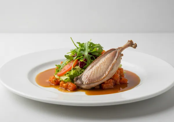 Pechuga de Pavo a la Plancha con Ensalada Mixta