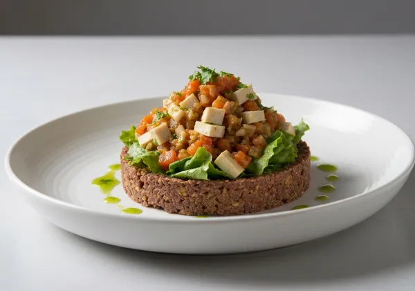 Ensalada Completa de Pollo y Garbanzos