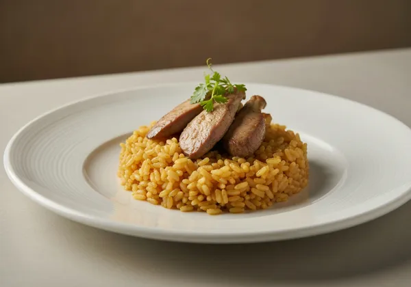 Arroz Integral con Pavo y Verduras