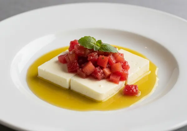 Queso Fresco con Frutos Rojos