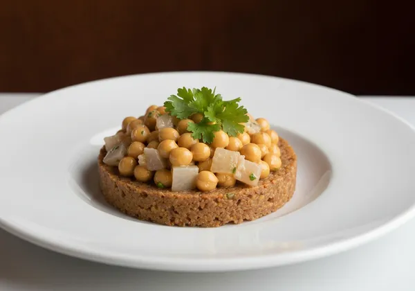 Ensalada de Garbanzos y Atún