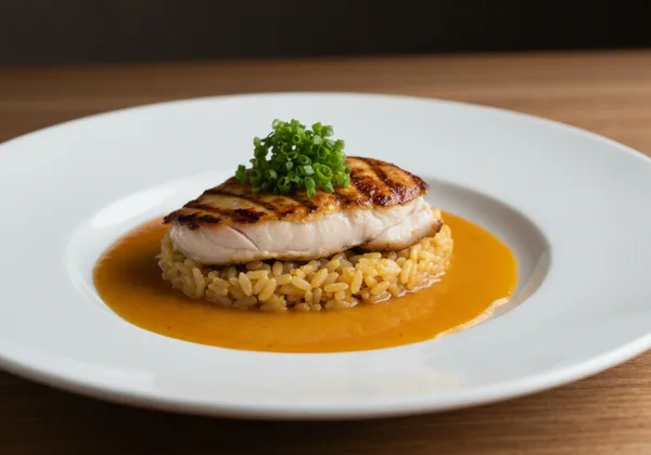 Pechuga de Pollo a la Plancha con Arroz Integral