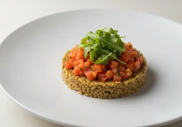 Ensalada Completa de Lentejas y Atún