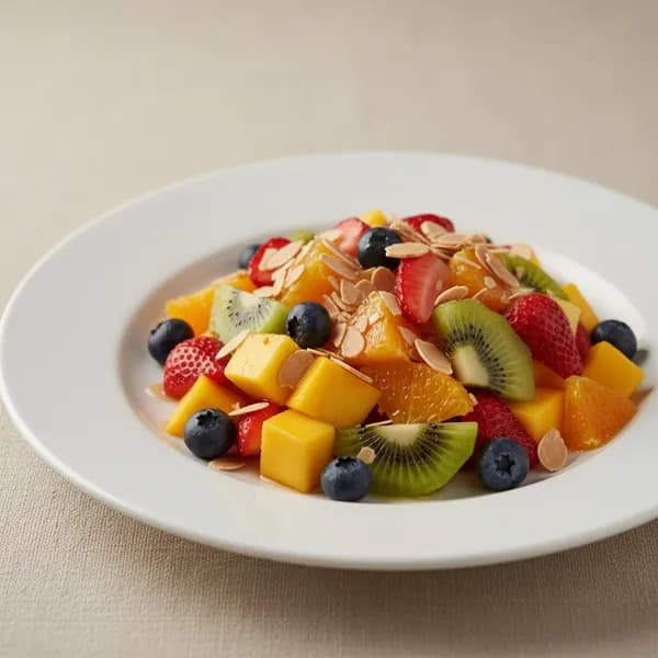 Fruta Fresca con Almendras