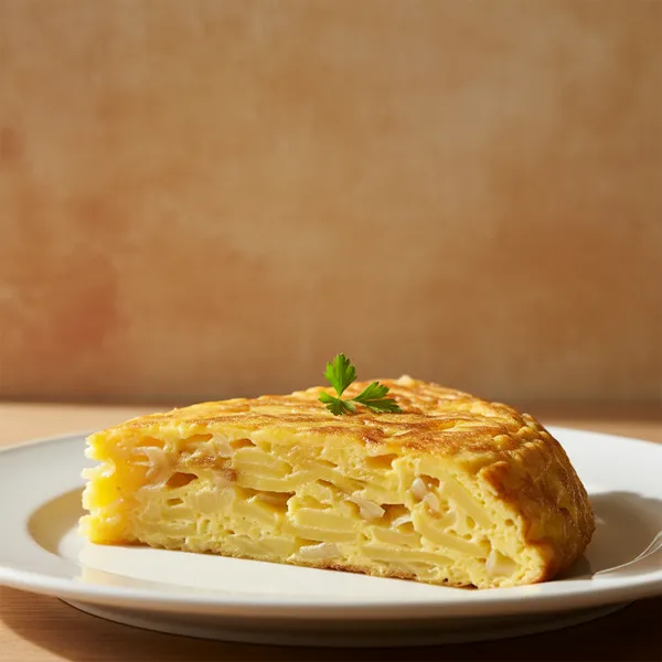 Tortilla de Patatas y Cebolla