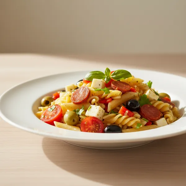 Ensalada de pasta fría