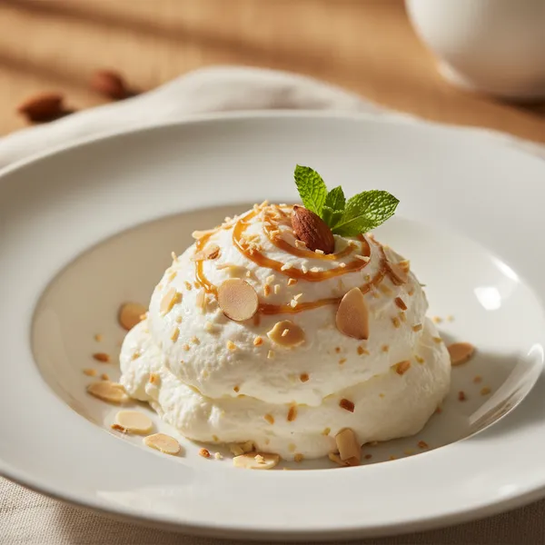 Batido de coco y almendra