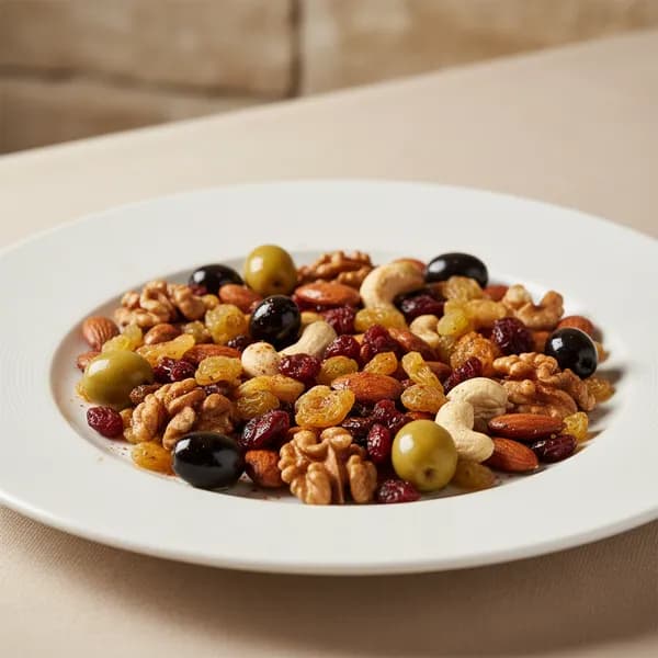 Mix de frutos secos y aceitunas