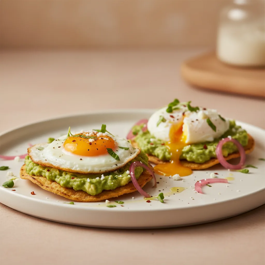 Tostadas de Aguacate y Huevo a la Plancha