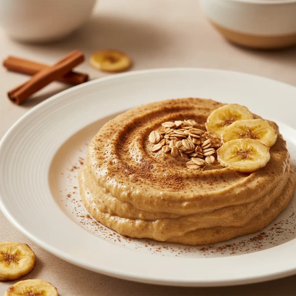 Batido de Plátano, Avena y Canela