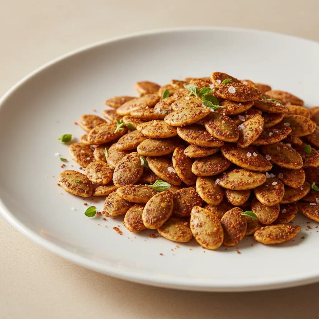 Pipas de Calabaza Tostadas con Especias